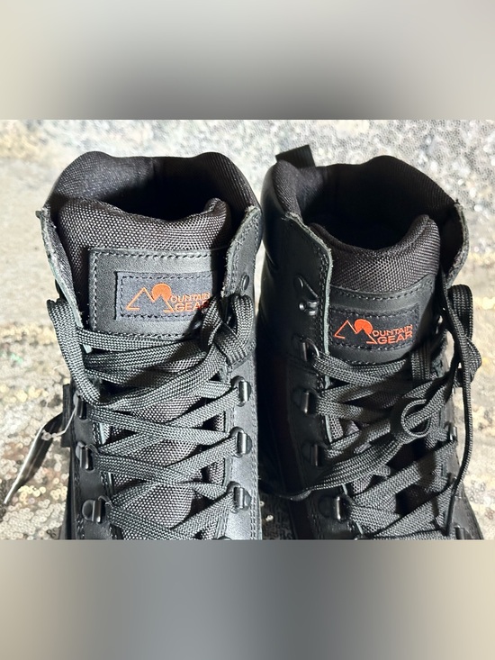Mountain Gear Men\'s Black Tactical Lace-Up Boots Size 11 main image 8